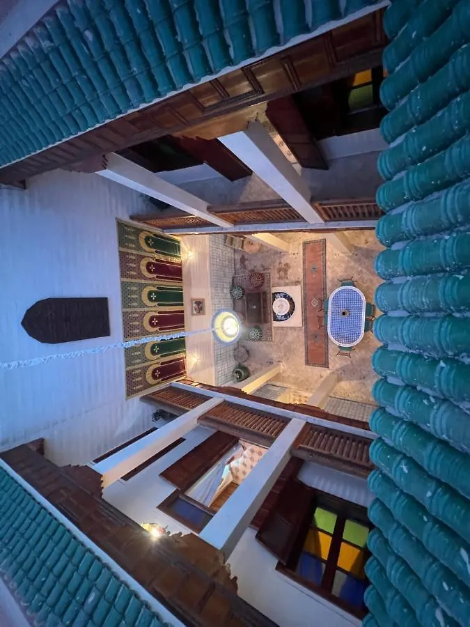 Oda ve Kahvaltı Riad Dar Les Freres Marakeş Fas